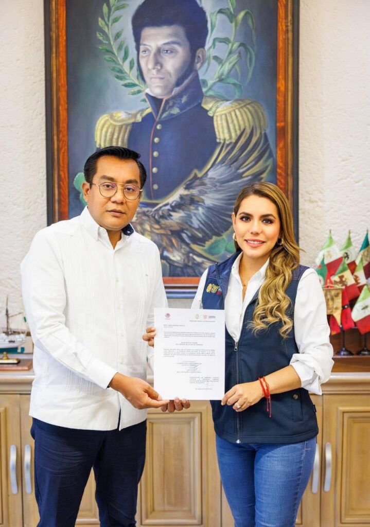 Anuncia la gobernadora Evelyn Salgado Pineda la designación de Simón Quiñones Orozco como nuevo titular de Sectur Guerrero