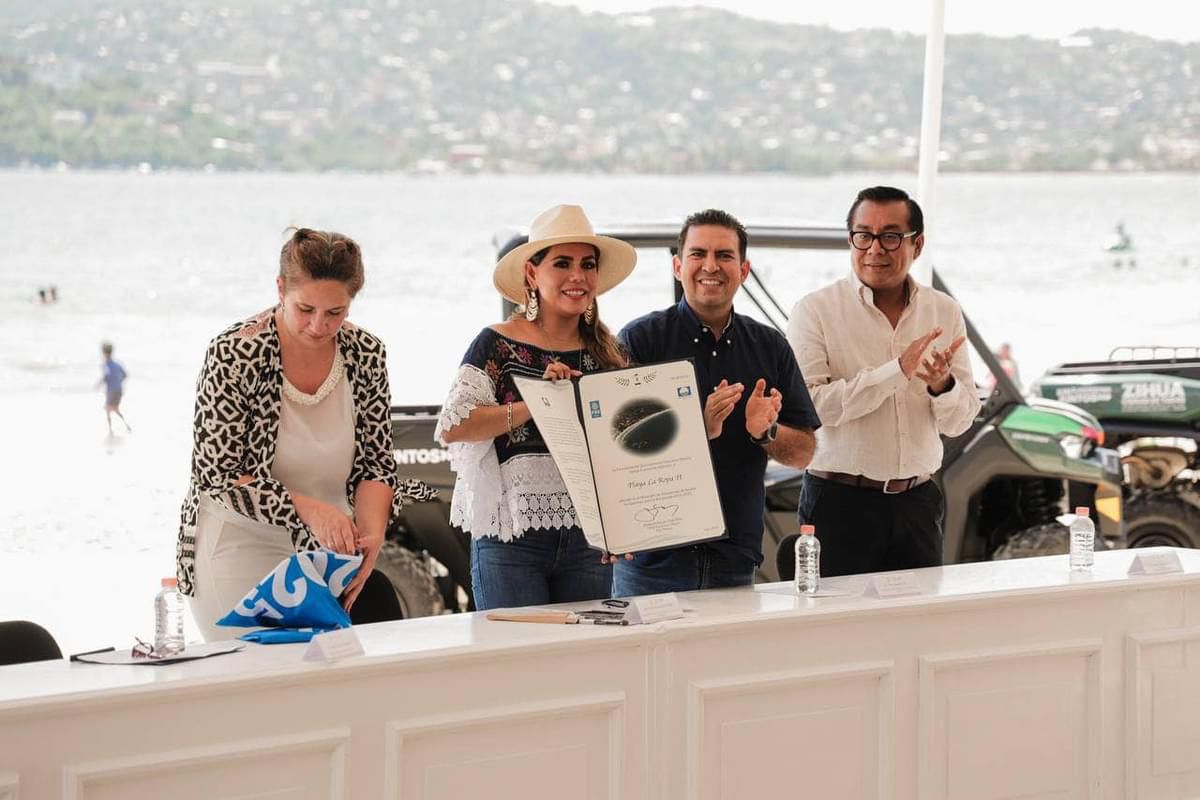 Una playa certificada más para Ixtapa Zihuatanejo