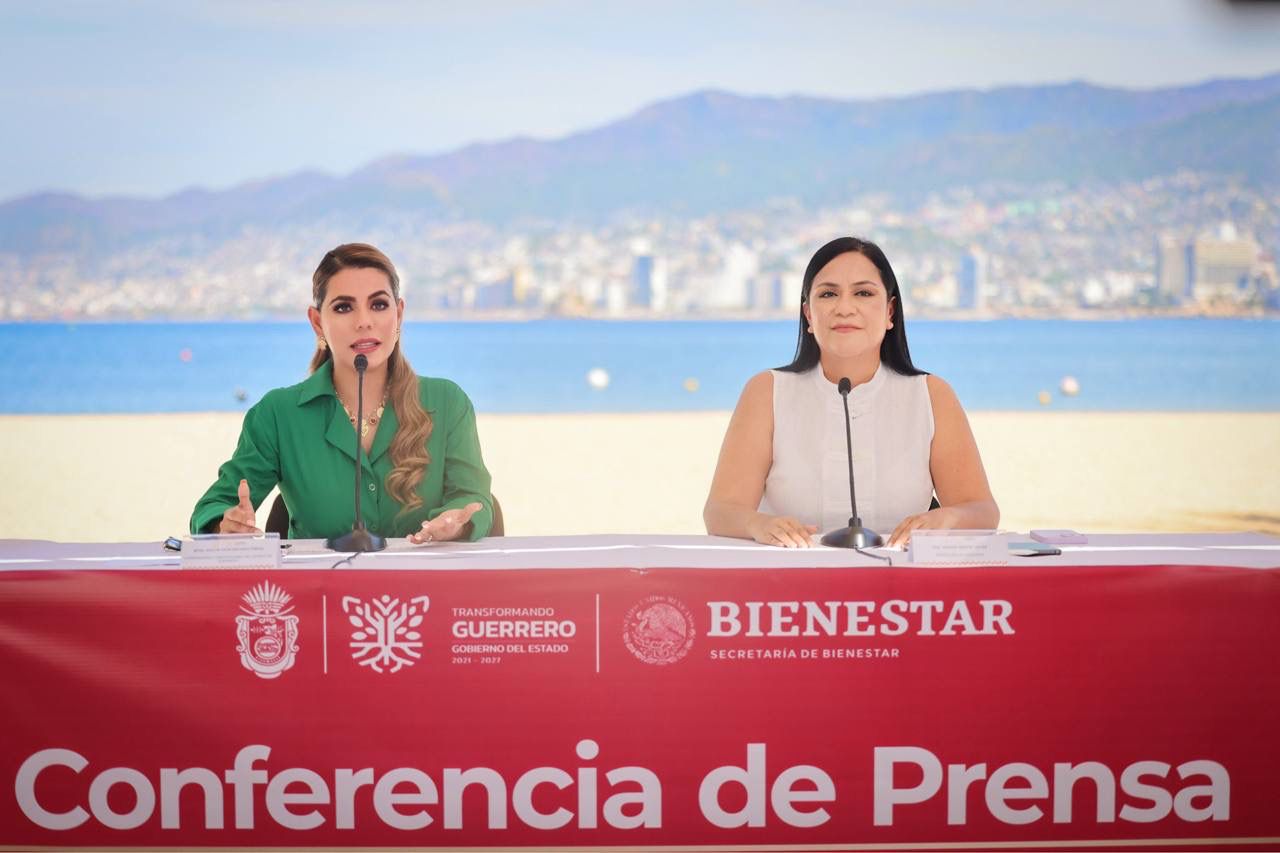 Anuncian Evelyn Salgado y Ariadna Montiel el inicio del programa “Juntos Pintamos Acapulco”