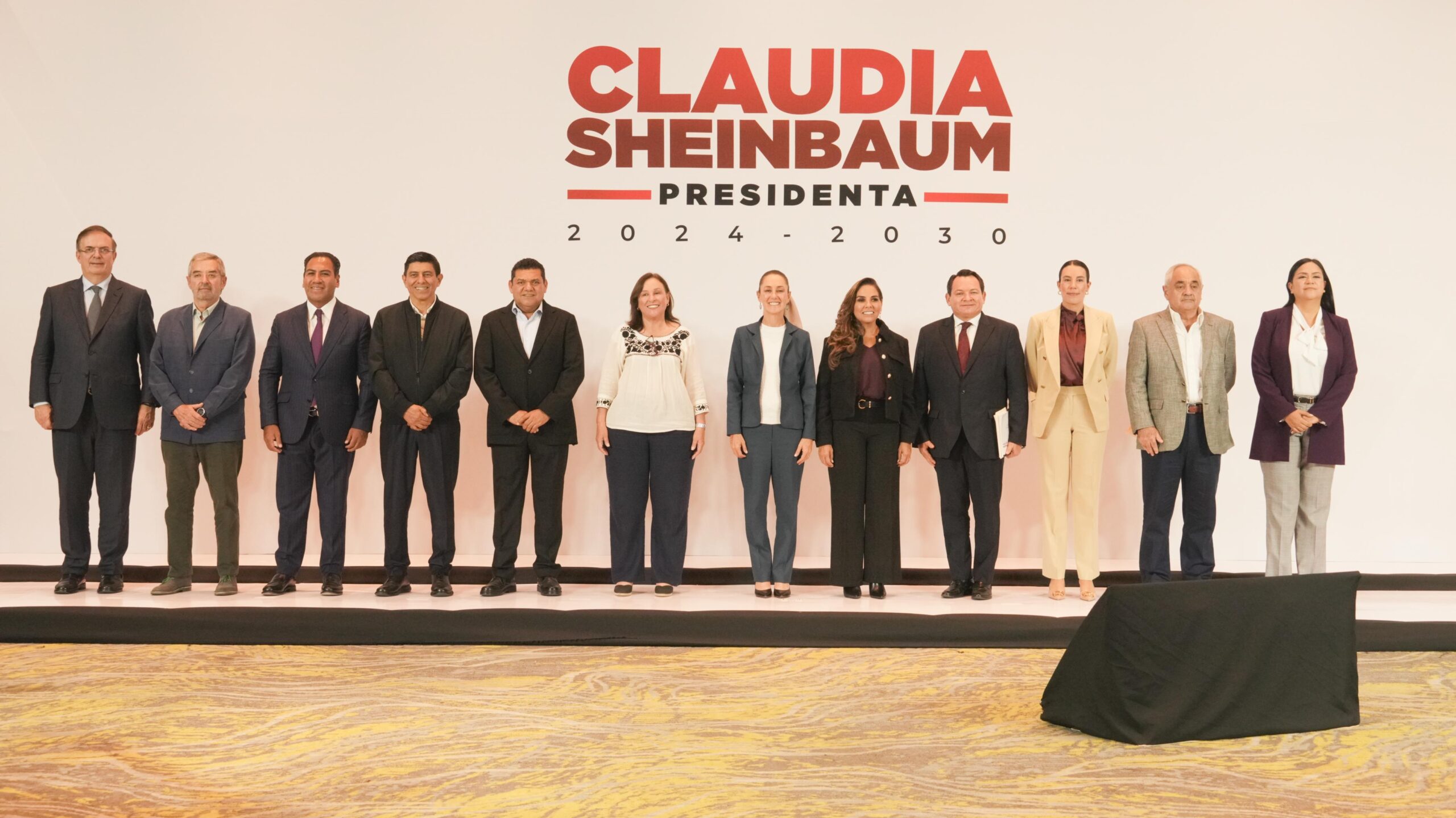 Claudia Sheinbaum define proyectos prioritarios con las y los gobernadores de Campeche, Chiapas, Oaxaca, Quintana Roo, Tabasco, Veracruz y Yucatán