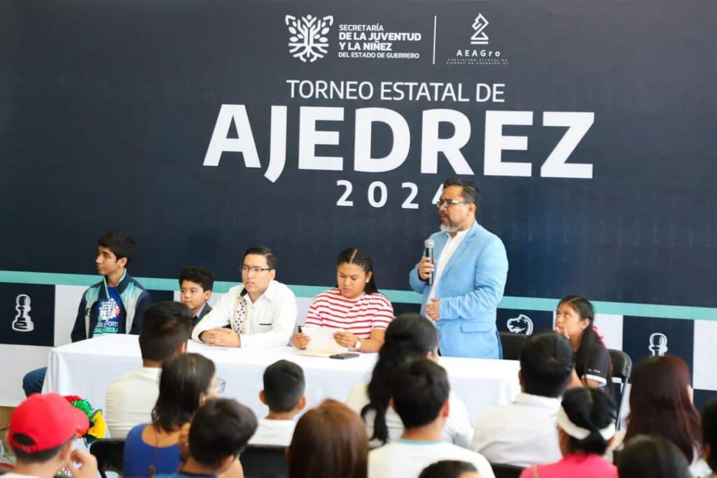 Fomenta la gobernadora Evelyn Salgado deportes de habilidades mentales realizando el primer Torneo Estatal de Ajedrez 2024