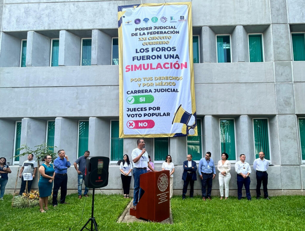 En Acapulco… Se suman al paro de labores nacional en el Poder Judicial de la Federación