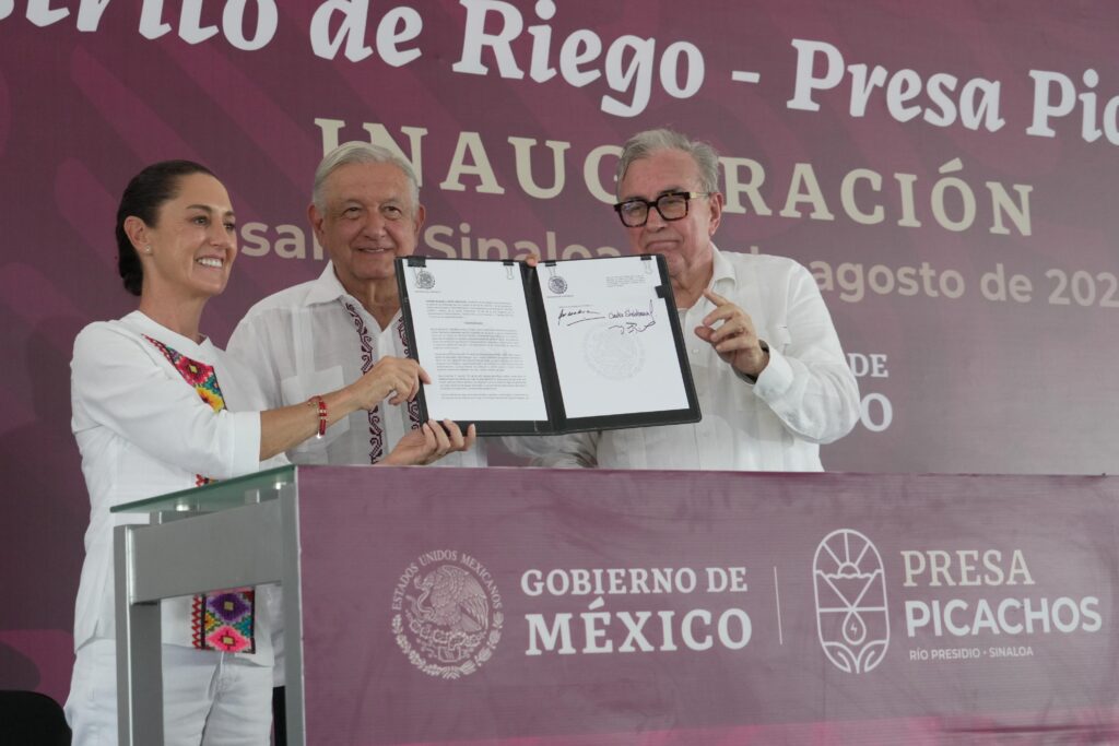 ’’Vamos a seguir apoyando a sinaloa’’: Claudia Sheinbaum refrenda su compromiso a favor del desarrollo en el norte del país