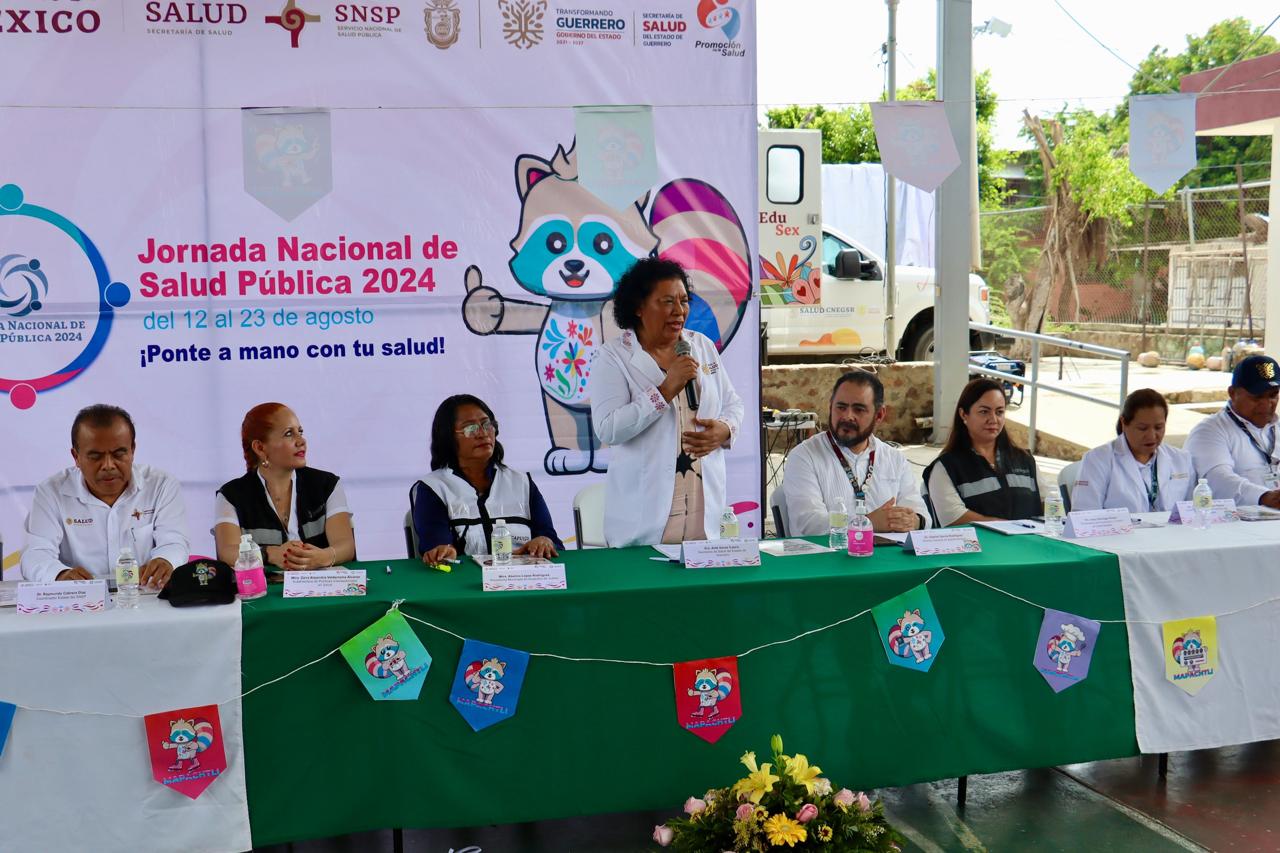 Impulsa el gobierno de Evelyn Salgado “Jornada Nacional de Salud Pública” en Guerrero