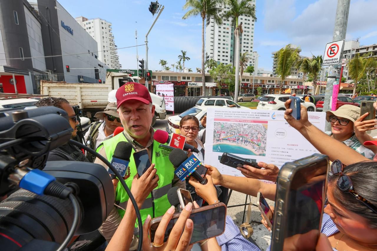 Inicia Evelyn Salgado en Acapulco la segunda etapa de Rehabilitación del Colector Sanitario Papagayo