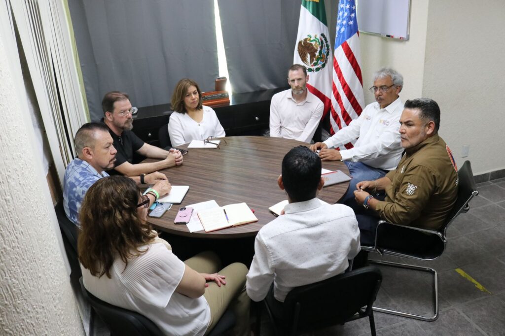 SGIRPCGRO y Embajada de Estados Unidos en México acuerdan fortalecer la cooperación en materia de prevención de riesgos