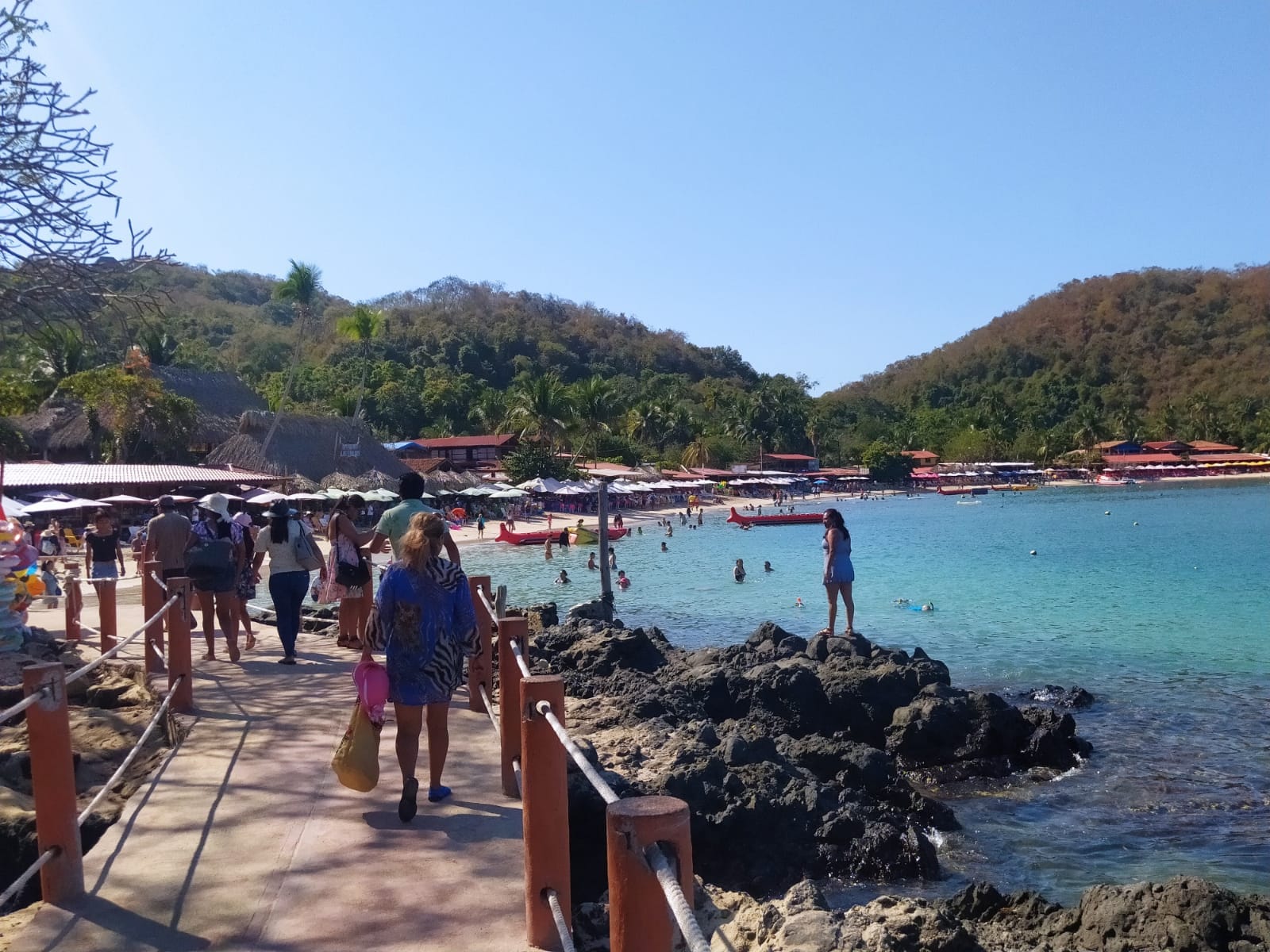 Llamado a la PROFEPA para ordenar playa Las Gatas y evitar un accidente con turistas