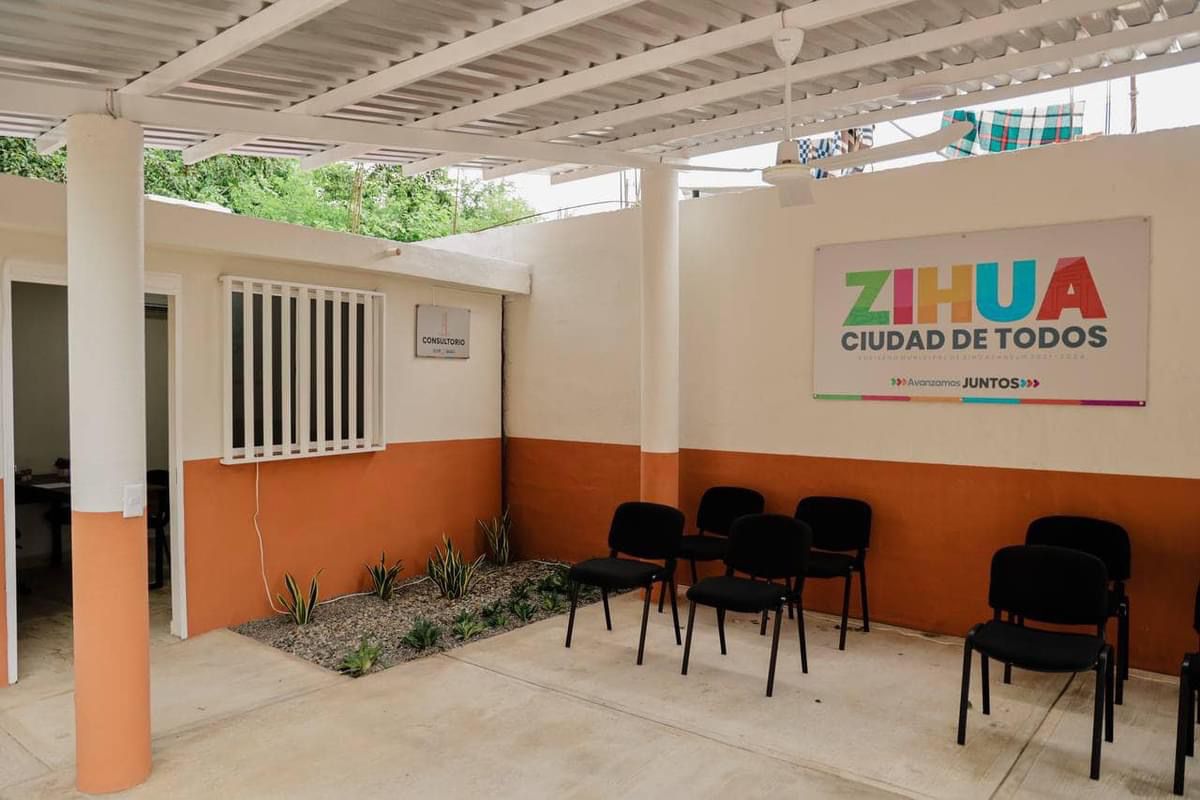 Presidente Jorge Sánchez inaugura la Casa de Salud de la Colonia Obrera III en la comunidad de San José Ixtapa.