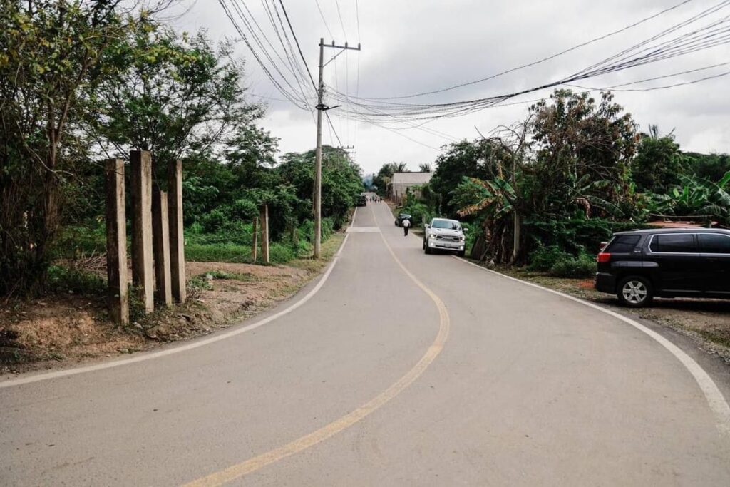 San José Ixtapa tiene 5 nuevas calles pavimentadas entregadas por alcalde Jorge Sánchez Allec