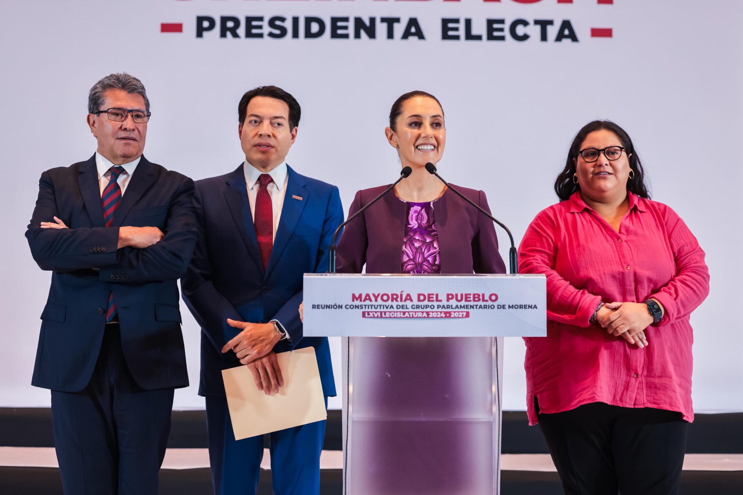 Es un momento muy especial para el pueblo de México y vamos a ser muy responsables, diputados, diputadas, el ejecutivo, el legislativo: Claudia Sheinbaum