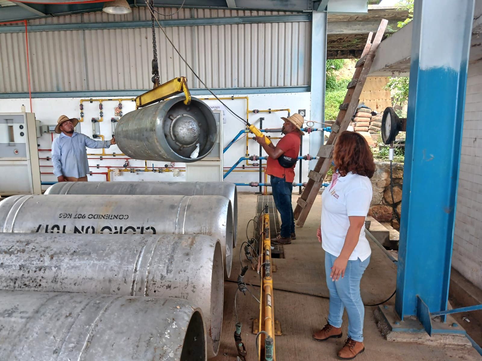 Contribuye Evelyn Salgado con sanidad del agua en Acapulco