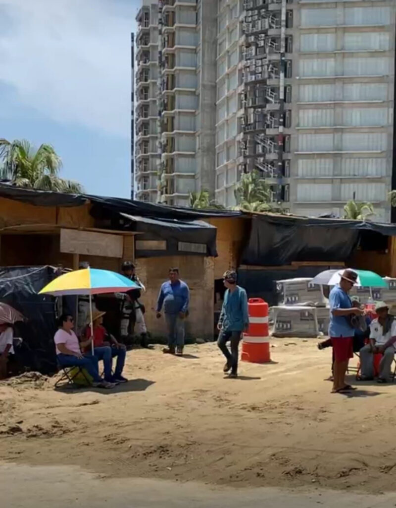 En Acapulco… Toman campesinos el predio donde construyen cuartel para GN y Sedena