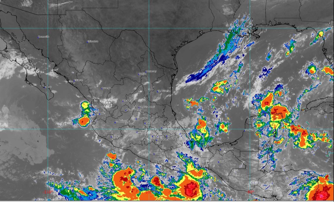 SGIRPCGRO pronostica lluvias intensas durante la tarde y noche en Guerrero