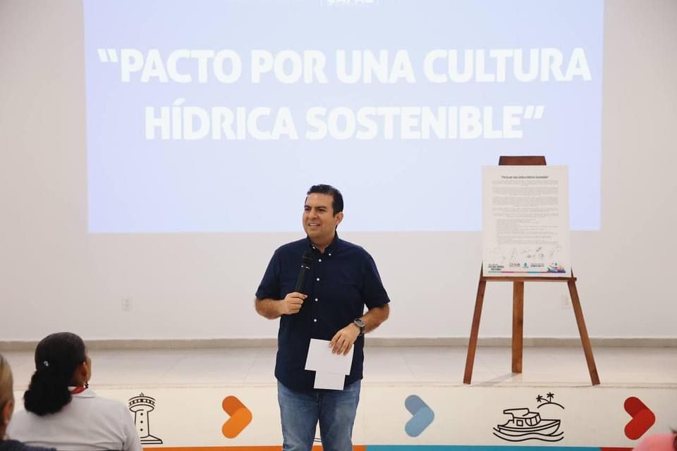 Gobierno de Zihuatanejo y sectores pactan trabajar por una cultura hídrica sostenibles