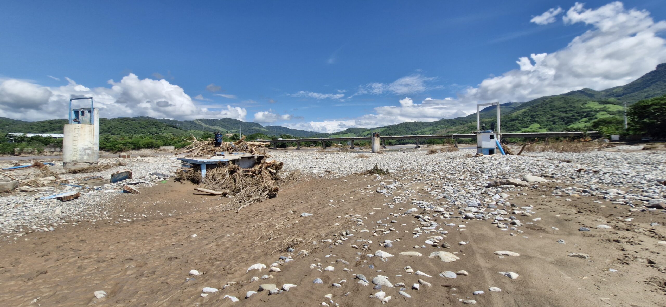 Huracan John afecto el sistema de agua potable de Tecpán