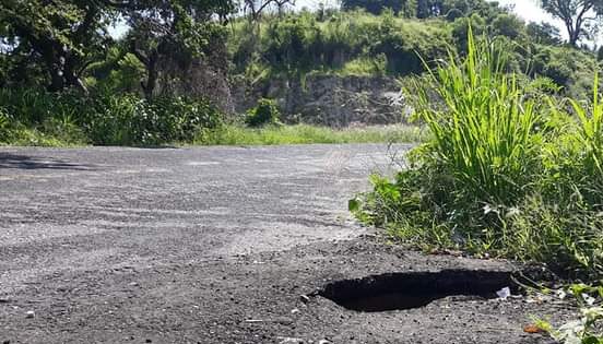 Un riesgo, la carretera a El Paraíso, advierten