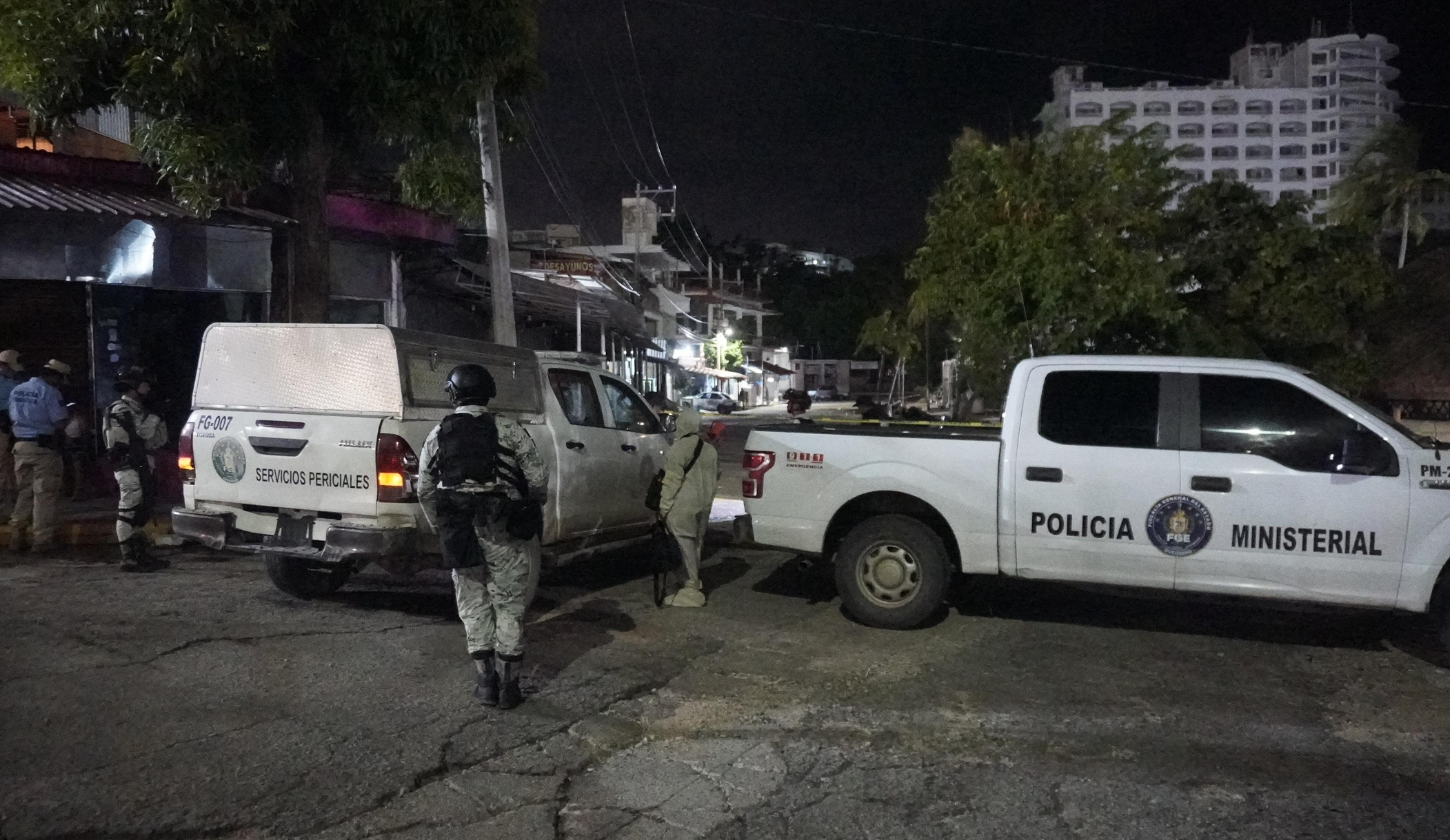 En Acapulco… Ataque a balazos en Caleta deja dos hombres muertos y una mujer herida