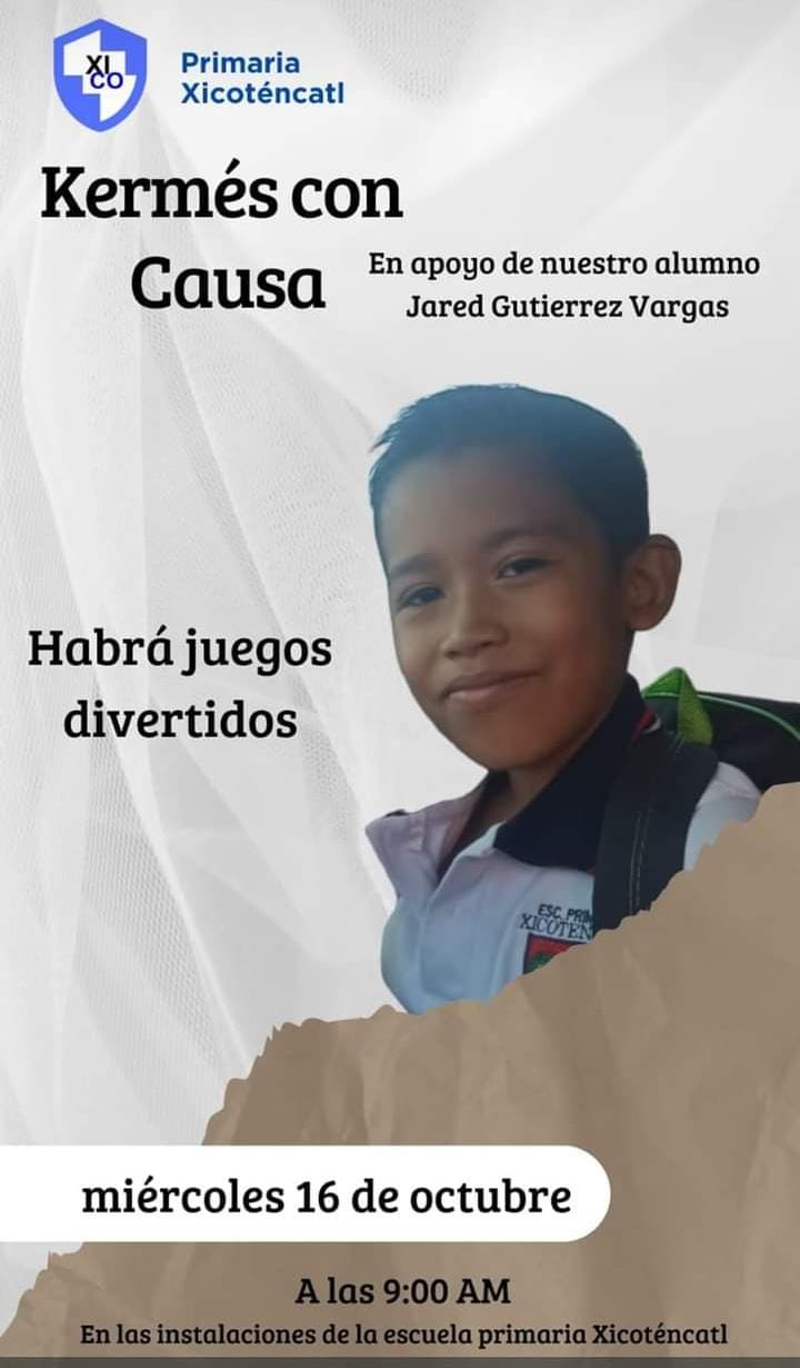 Gran kermés con causa, acude y apoya a Jared