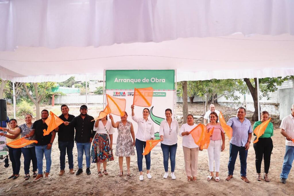 Presidenta Lizette Tapia Castro pone en marcha construcción de oficinas de Mejoramiento Urbano