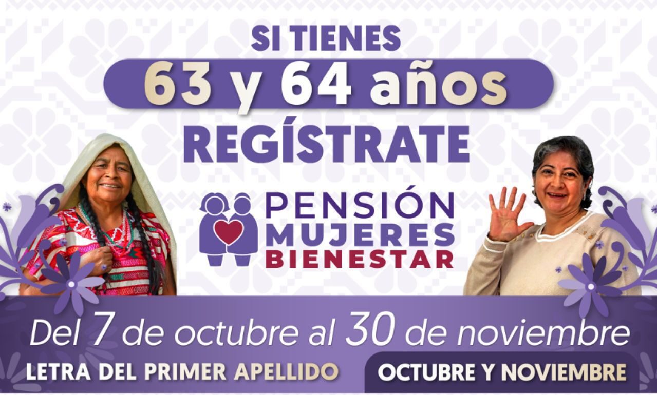 Gobierno de México presenta pensión para el bienestar de las adultas mayores de 60 a 64 años