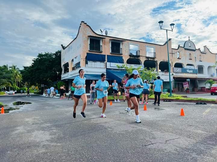 Pese al mal tiempo, hubo actividad deportiva