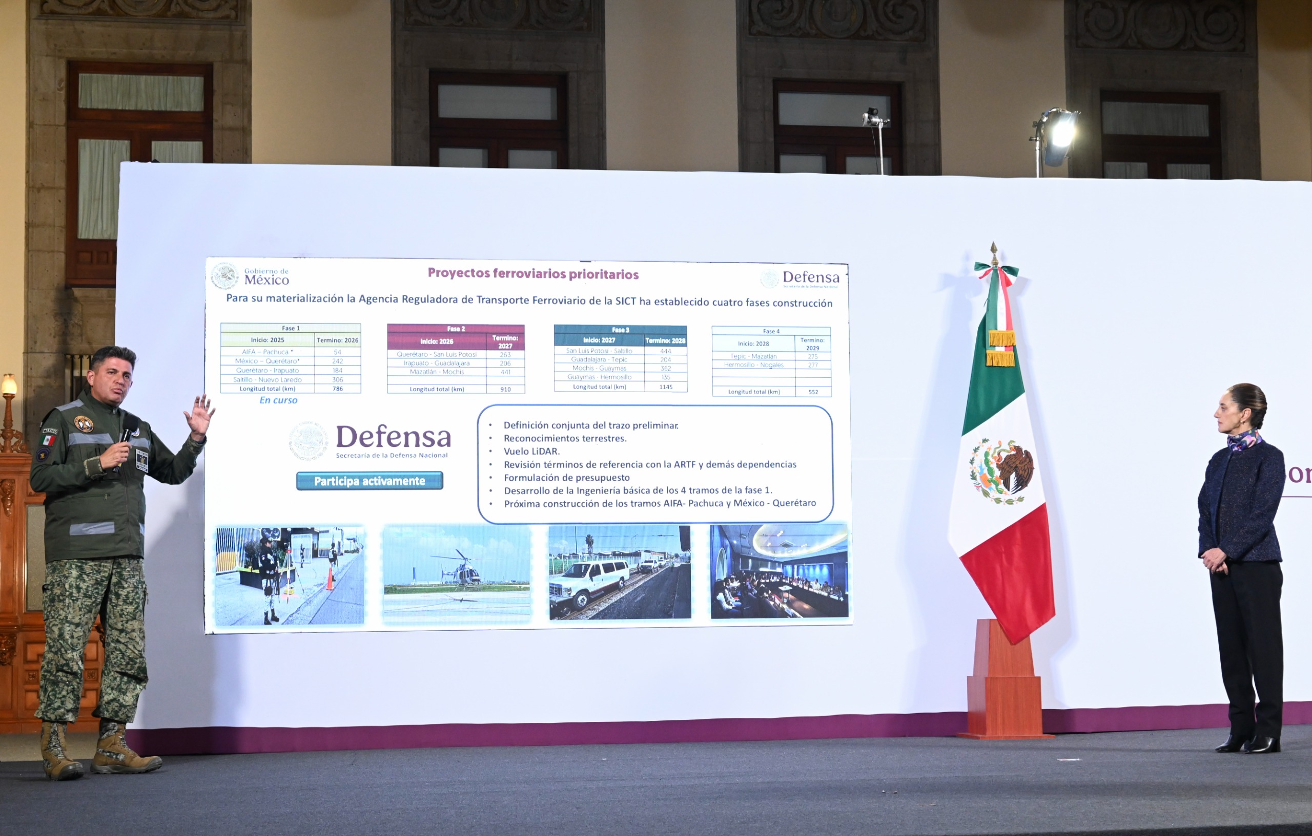 Anuncia Gobierno de México inversión de 157 mil mdp en 2025 para la construcción de trenes de pasajeros