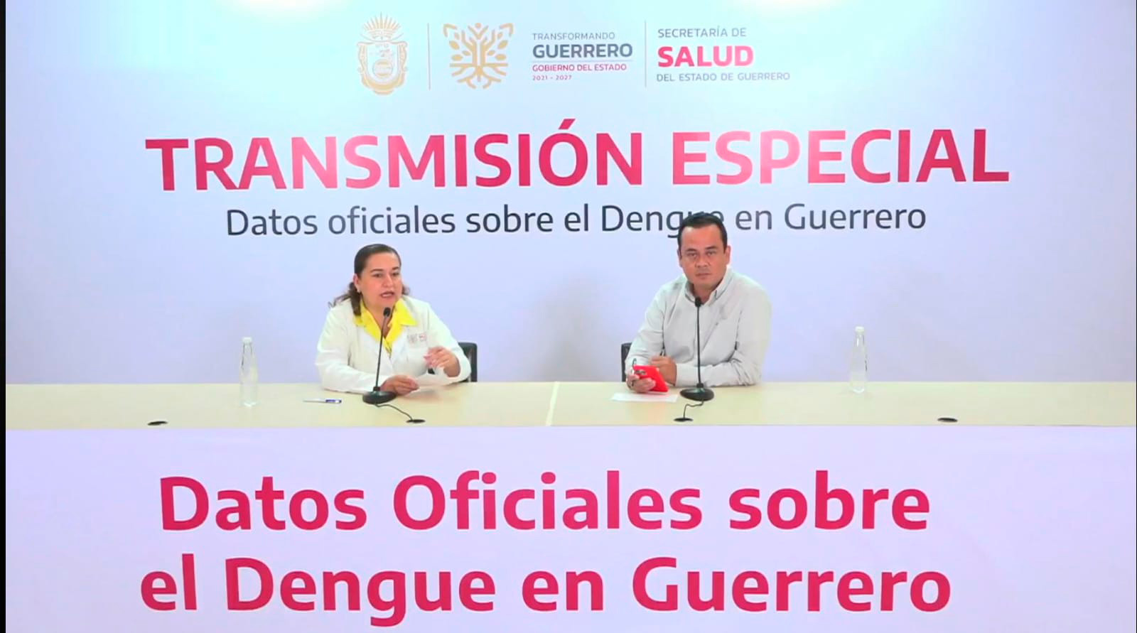 Por segunda semana consecutiva Guerrero se mantiene en el 4to lugar a nivel nacional por casos confirmados de dengue