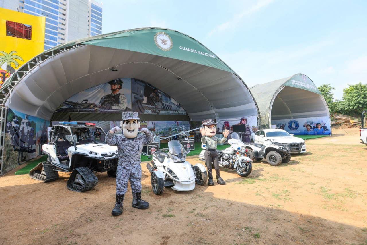 Gobierno de Guerrero invita a la exposición militar “La Gran Fuerza de México” en Acapulco