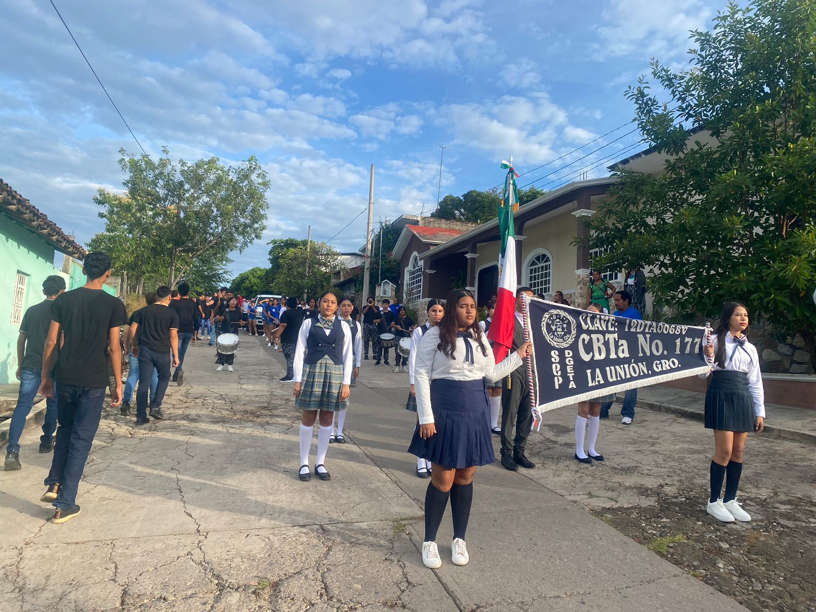 Conmemoran el Aniversario CXIV de la Revolución Mexicana en el municipio de la Unión