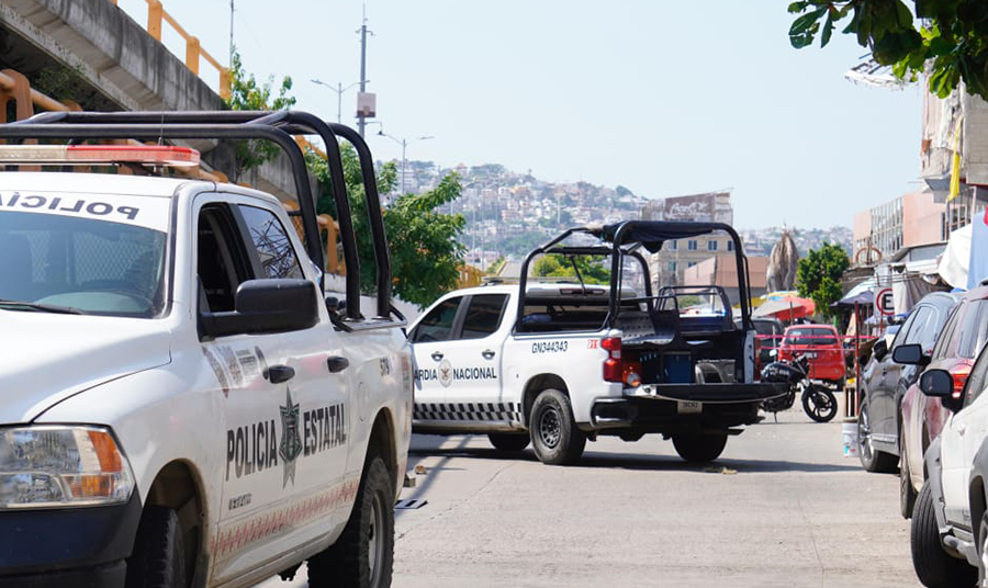 En Acapulco… Un hombre muerto a balazos y tres heridos por el Mercado Central