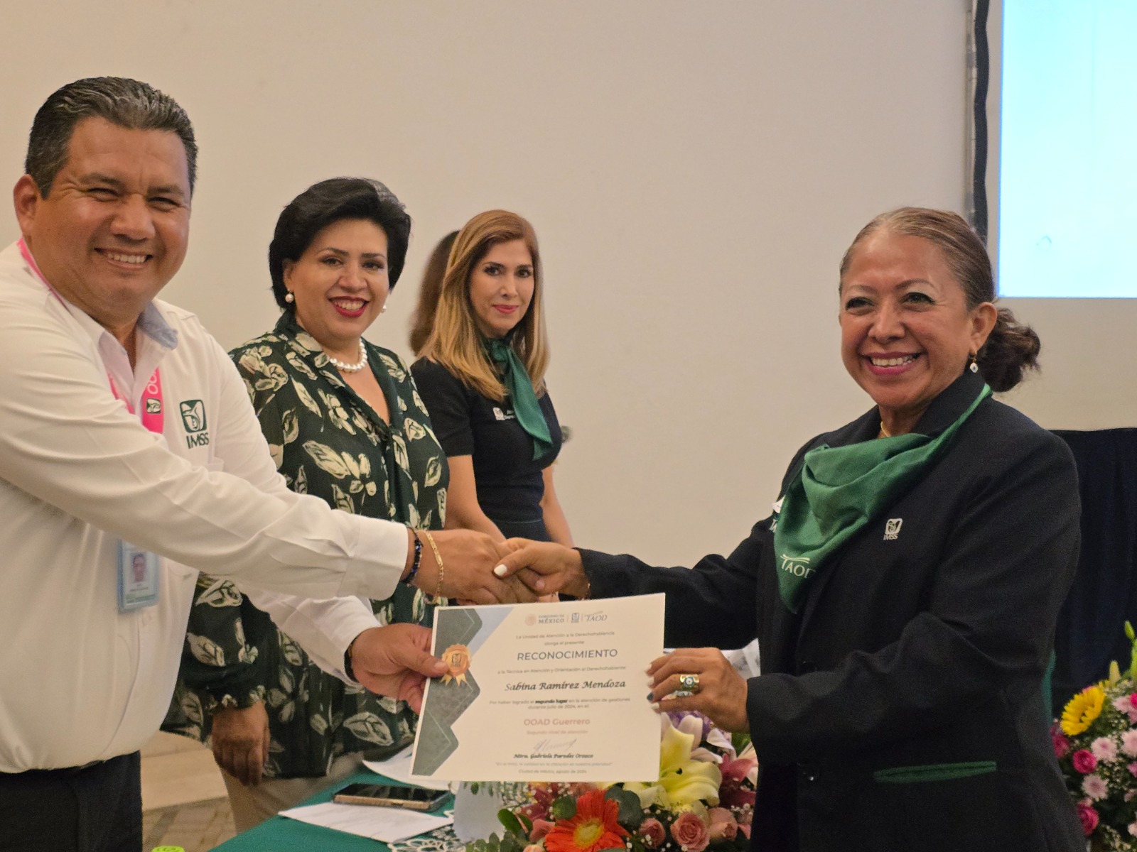 Recibe capacitación el personal TAOD del IMSS Guerrero