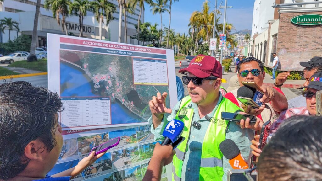 Con obras y acciones Gobierno del Estado refrenda el compromiso con el saneamiento de la bahía de Acapulco