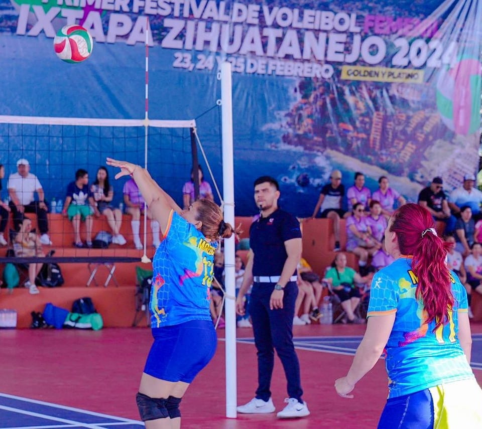 Zihuatanejo albergará el Segundo Festival de voleibol femenil en la categoría Golden y Platino