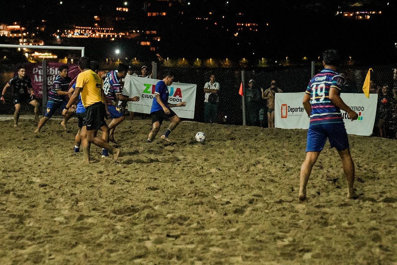 Con gran exito finaliza el 1er Torneo de Fútbol de Playa  Zihuatanejo 2024