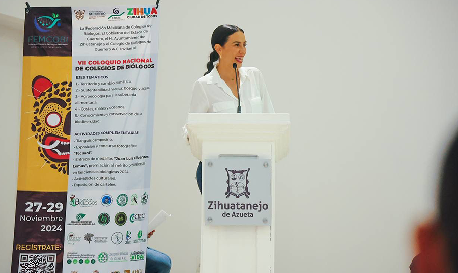 Gobierno de Lizette Tapia impulsa el Turismo de Convenciones con el Coloquio Nacional de Colegios de Biólogos