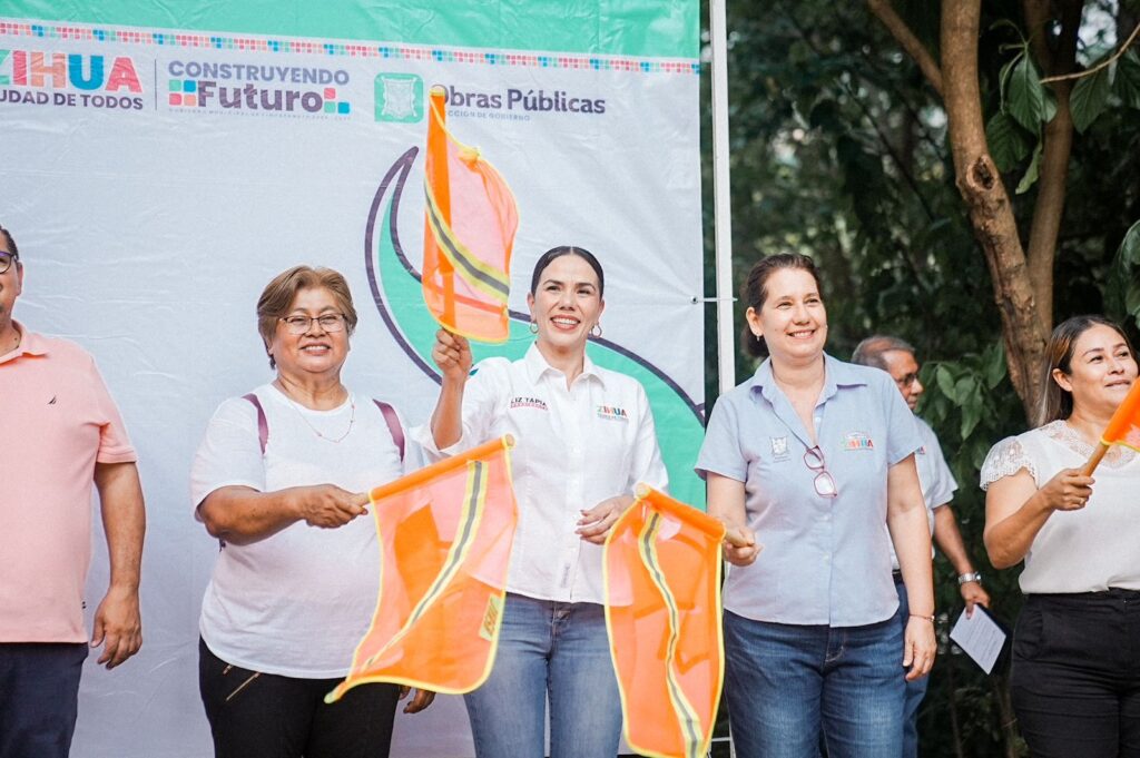 Presidente Lizette Tapia da banderazo de construcción de galería filtrante de agua para beneficio de 15 mil habitantes