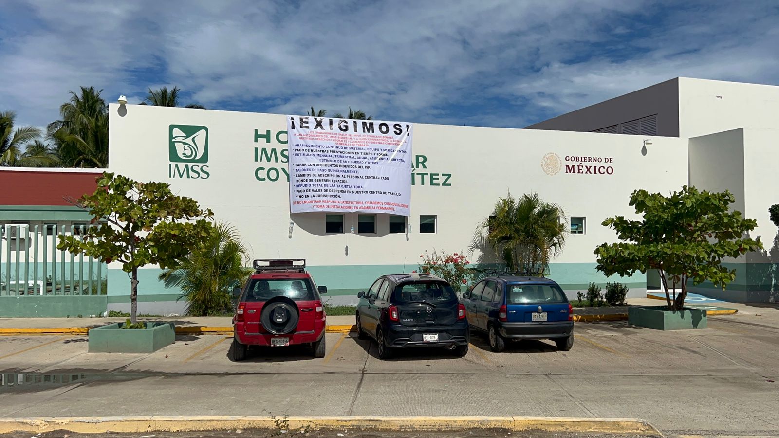 Bajo protesta trabajan en el IMSS-Bienestar de Coyuca de Benítez