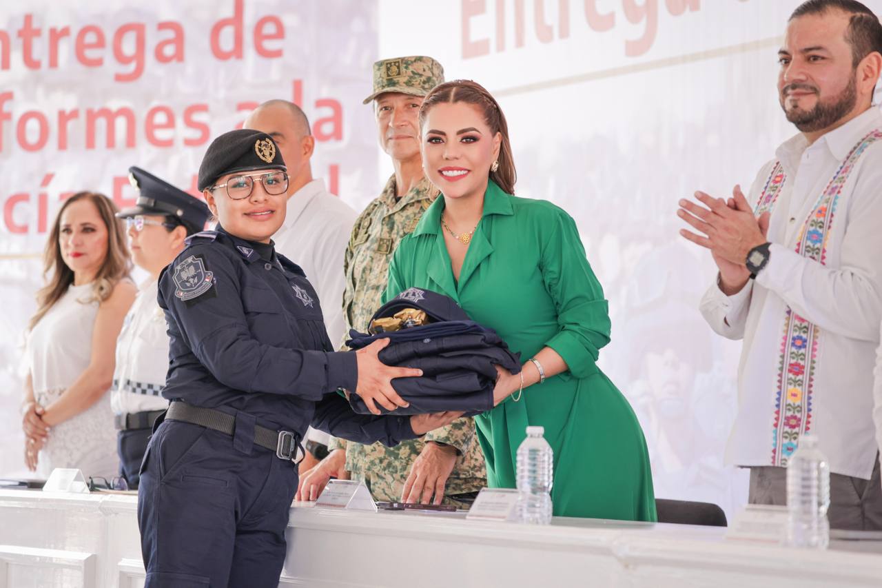 Evelyn Salgado cumple con inversión histórica y aumento del 28% en recursos para fortalecer a la Policía de Guerrero