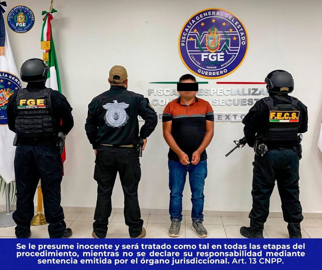 FGEGuerrero, DEFENSA, GN y SSyPC ejecutan orden de aprehensión por homicidio calificado en Acapulco