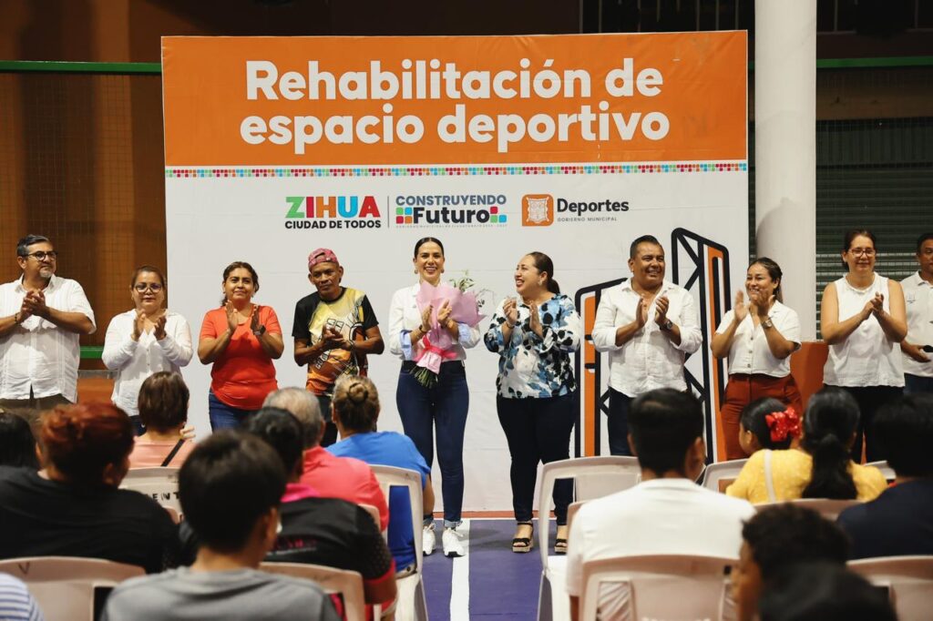 Rescate y mejora de espacios públicos y deportivos en Zihuatanejo