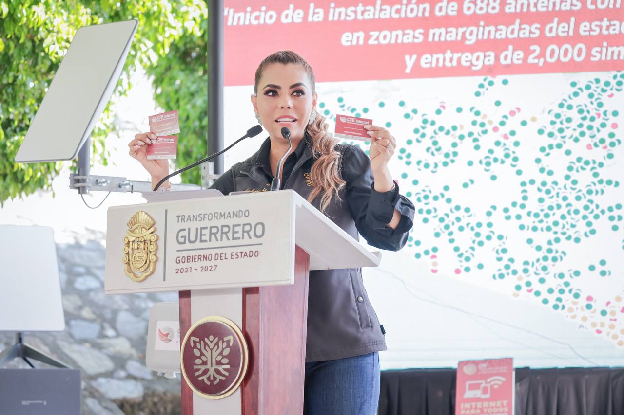 Evelyn Salgado impulsa la conectividad digital en Guerrero con más de 4,800 puntos de acceso gratuito