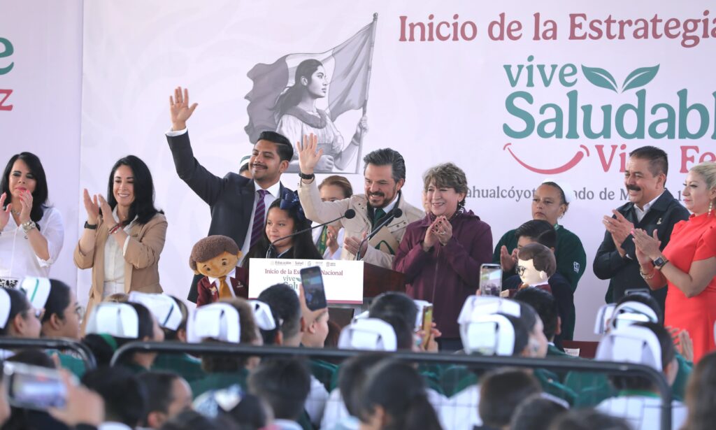 Arranca en el estado de México la estrategia nacional “Vive Saludable, Vive Feliz” en 7,741 escuelas primarias