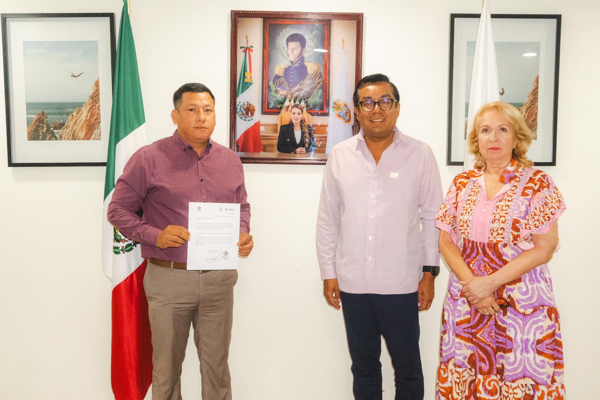 El titular de la Sectur Estatal, Simón Quiñones, designó a Federico Hernández como Delegado de turismo en la región Costa Grande