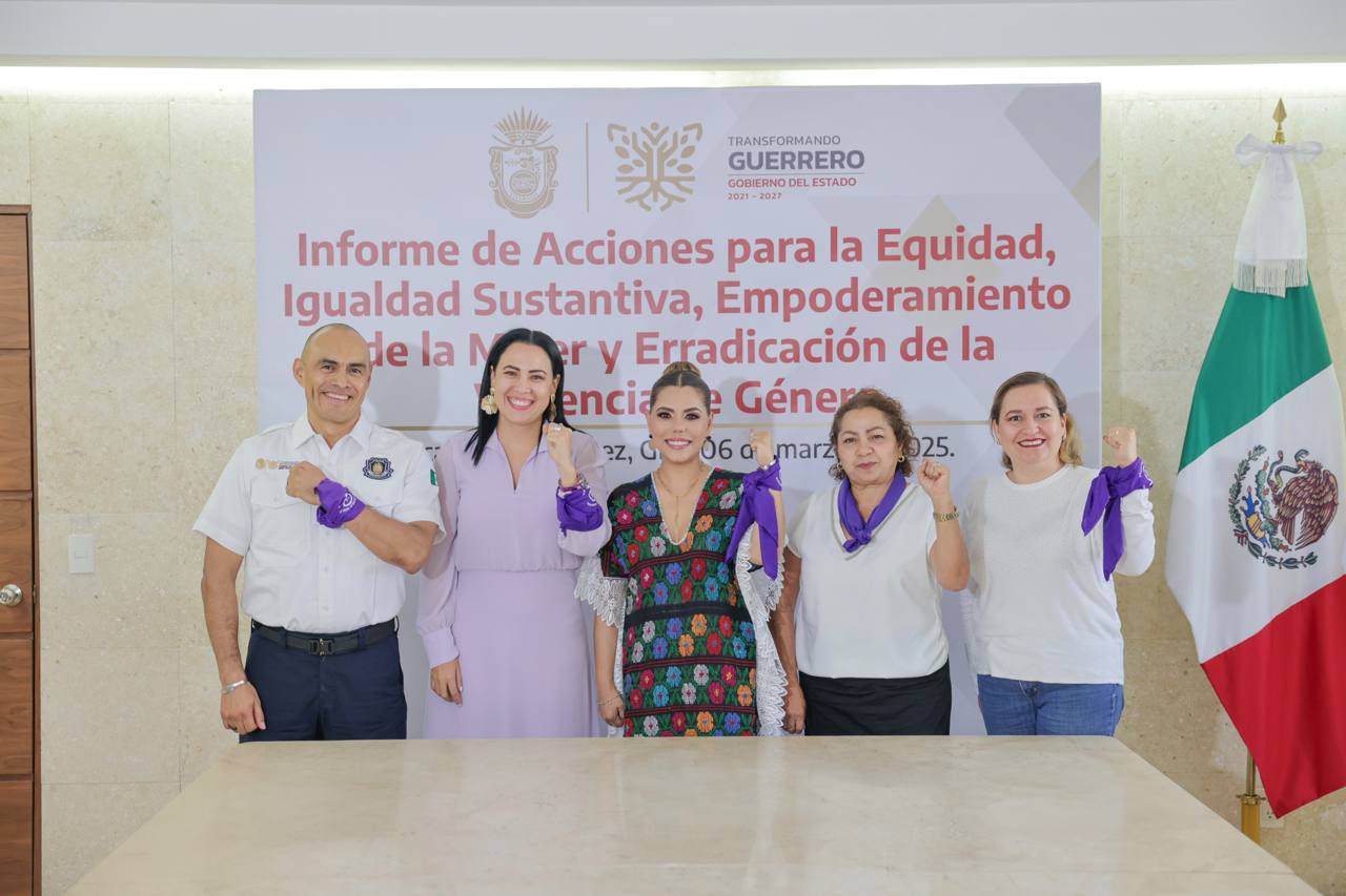 En Guerrero las mujeres avanzan con seguridad, justicia y oportunidades en la ruta de la transformación: Evelyn Salgado