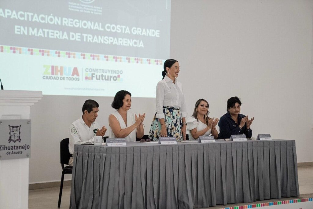 Gobierno de Zihuatanejo participa en programa de capacitación del ITAIGro en materia de transparencia