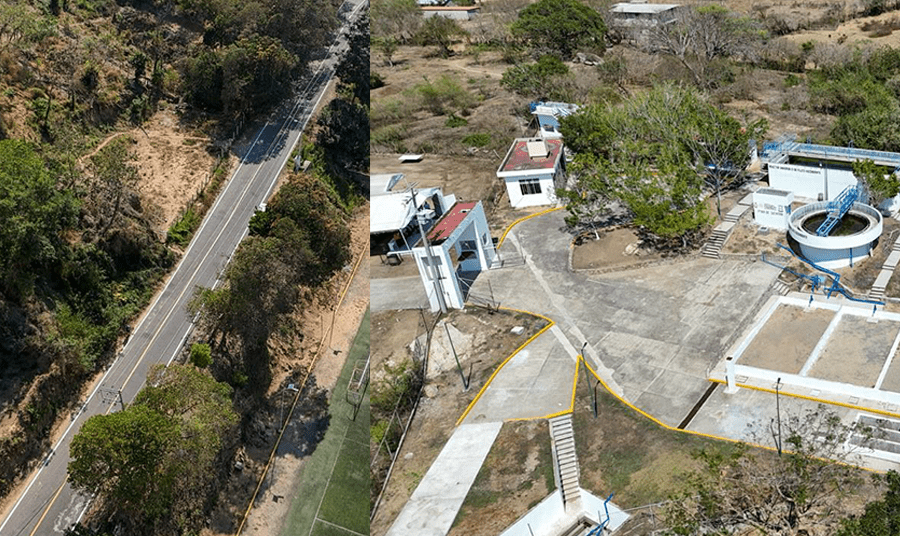 Entrega Evelyn Salgado obra pública, hidrosanitaria y carretera para tres municipios de la Costa Chica