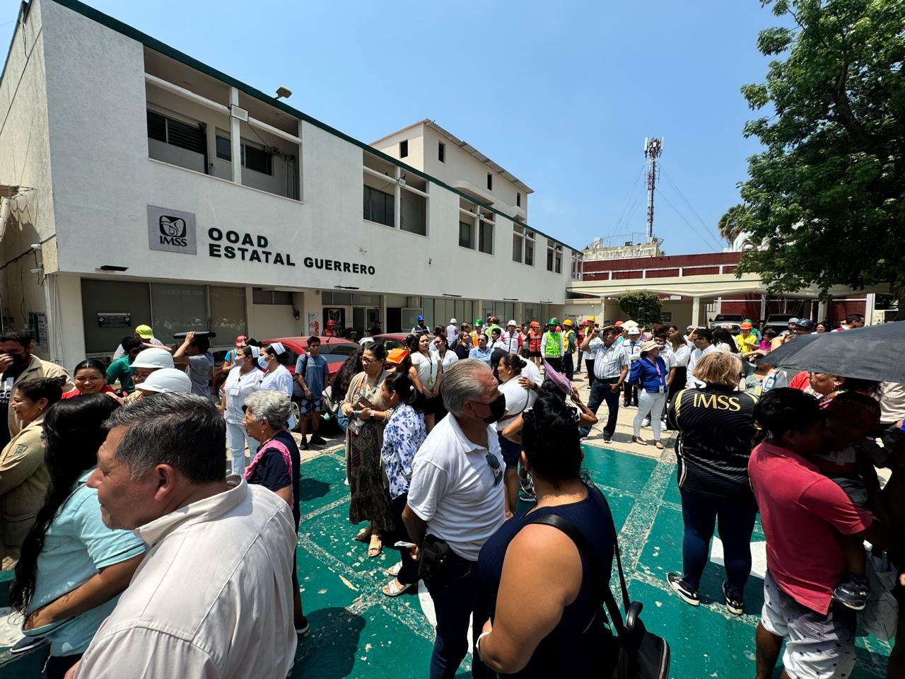 Participa IMSS Guerrero en 1er Simulacro Nacional 2025