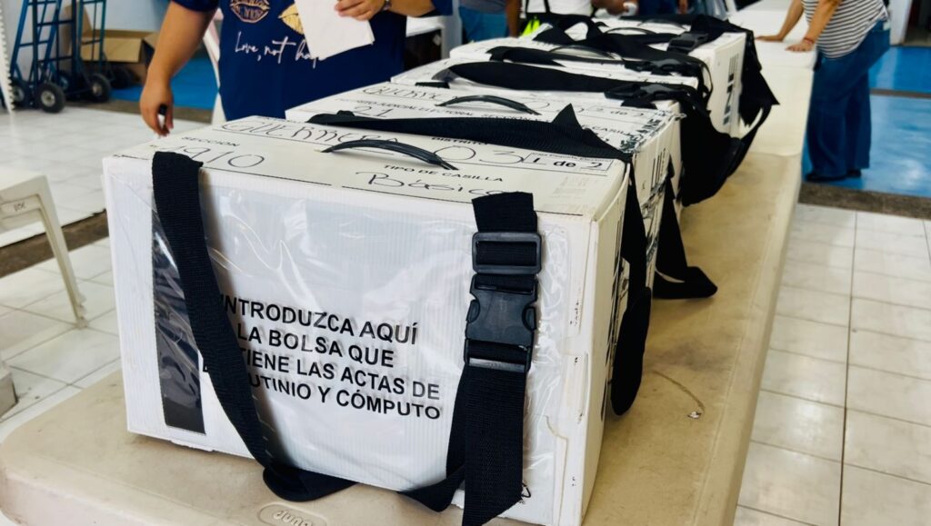 Distribuyen más de 600 paquetes electorales en Costa Grande para elección histórica del 01 de junio