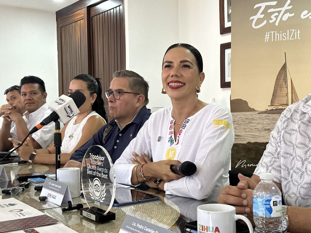Presenta la presidenta Liz Tapia los resultados del Tianguis Turístico 2025