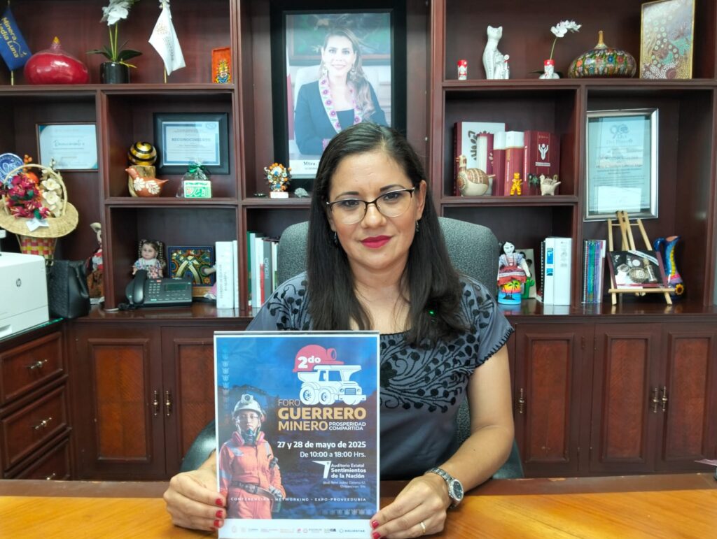 El 27 y 28 de mayo se realizará el Foro Guerrero Minero 2025 en Chilpancingo